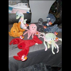 TY Beanie Babies Lot of 8 1993-1999